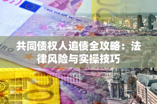 武汉共同债权人追债全攻略：法律风险与实操技巧