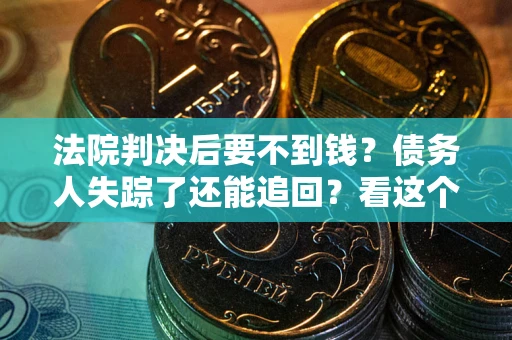 武汉法院判决后要不到钱？债务人失踪了还能追回？看这个方法！