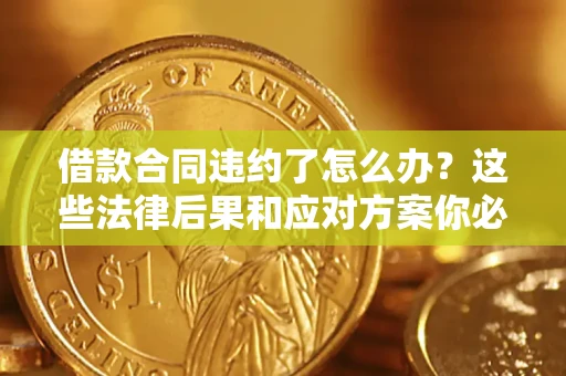 武汉借款合同违约了怎么办？这些法律后果和应对方案你必须知道